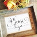 Wedding Sign Guest Book Sign, Wedding Please Sign Guestbook rustic wedding decor guestbook sign wedding signage wedding (Frame NOT included) 