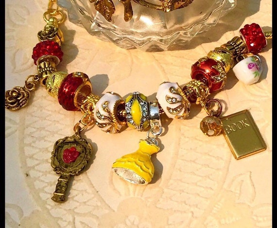 Disney belle hotsell pandora charm