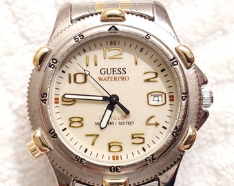 guess waterproof watch
