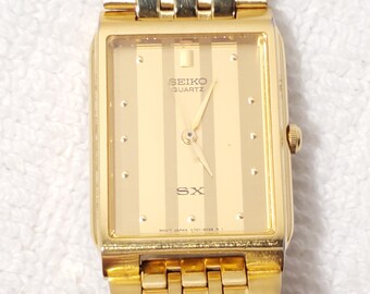 Vintage Seiko Quartz Gold Tone Women’s Watch V401-0289 Works Vintage Gold-tone Seiko Quartz Watch for Ladies V401-0289 R0  main image 3