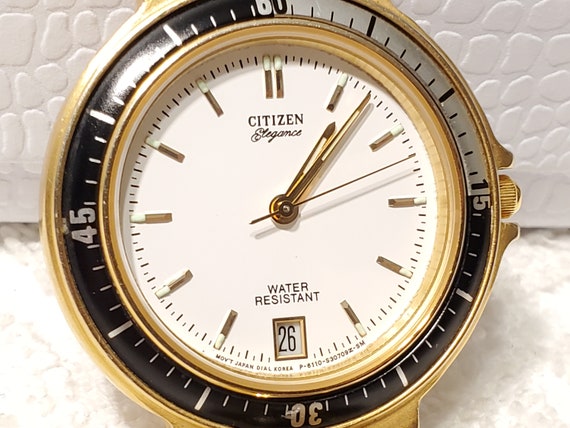Vintage Citizen Gold Plated Women's Quartz Watch … - image 2