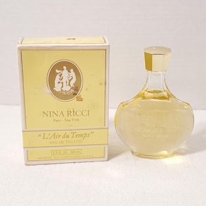 Vintage NINA RICCI L&#39;Air du Temps 3.3 oz Eau De Toilette Splash Perfume Women&#39;s