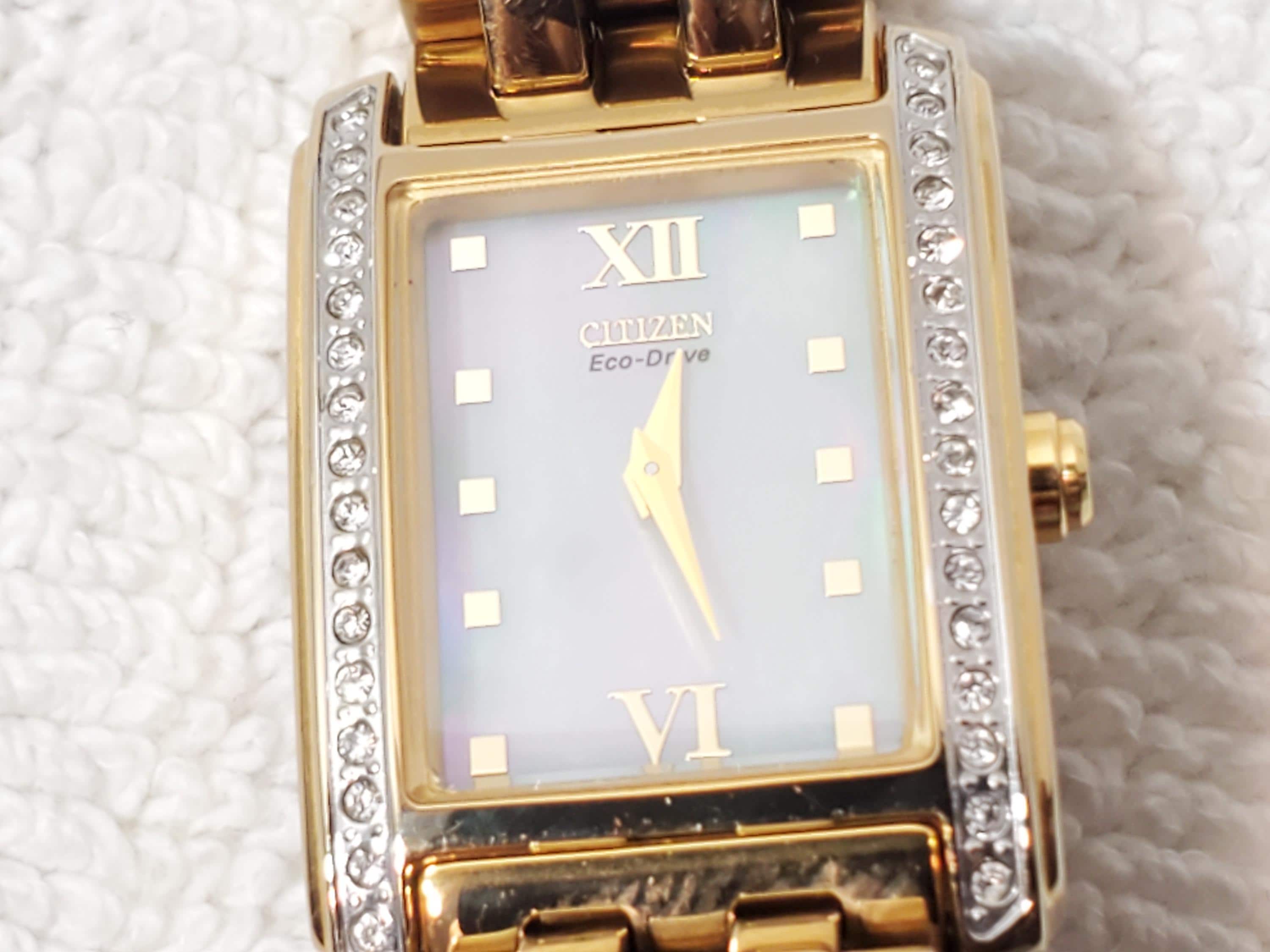 Citizen Mother of Pearl Watch Eco Drive - Etsy