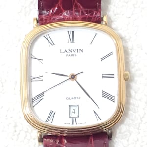 Lanvin Vintage Watch - Etsy