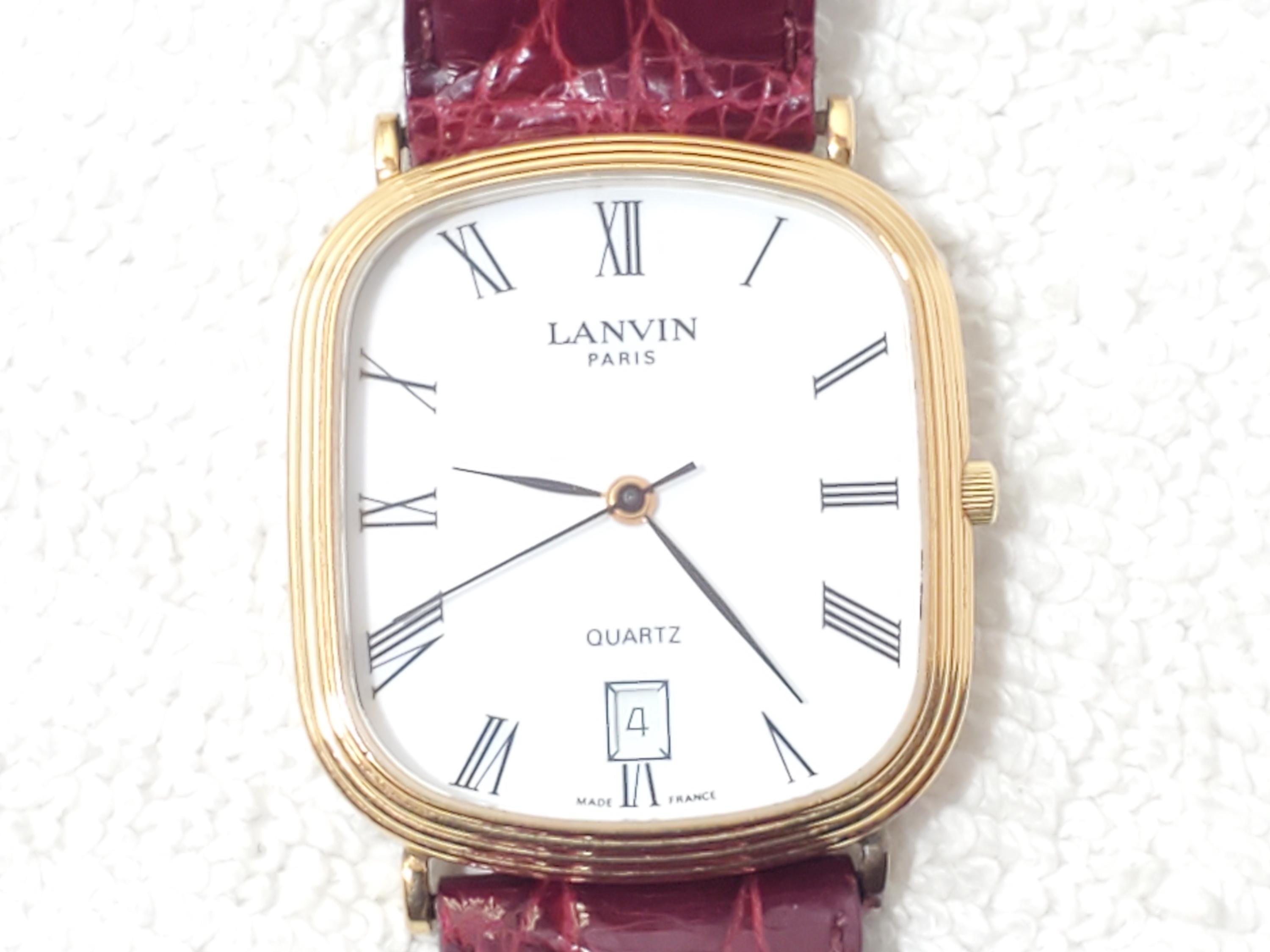 Lanvin Vintage Watch - Etsy