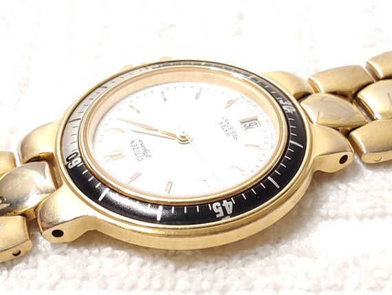 Vintage Citizen Gold Plated Women's Quartz Watch … - image 5