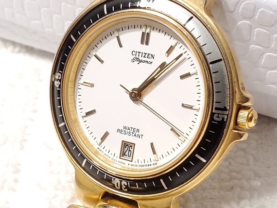 Vintage Citizen Gold Plated Women's Quartz Watch … - image 3