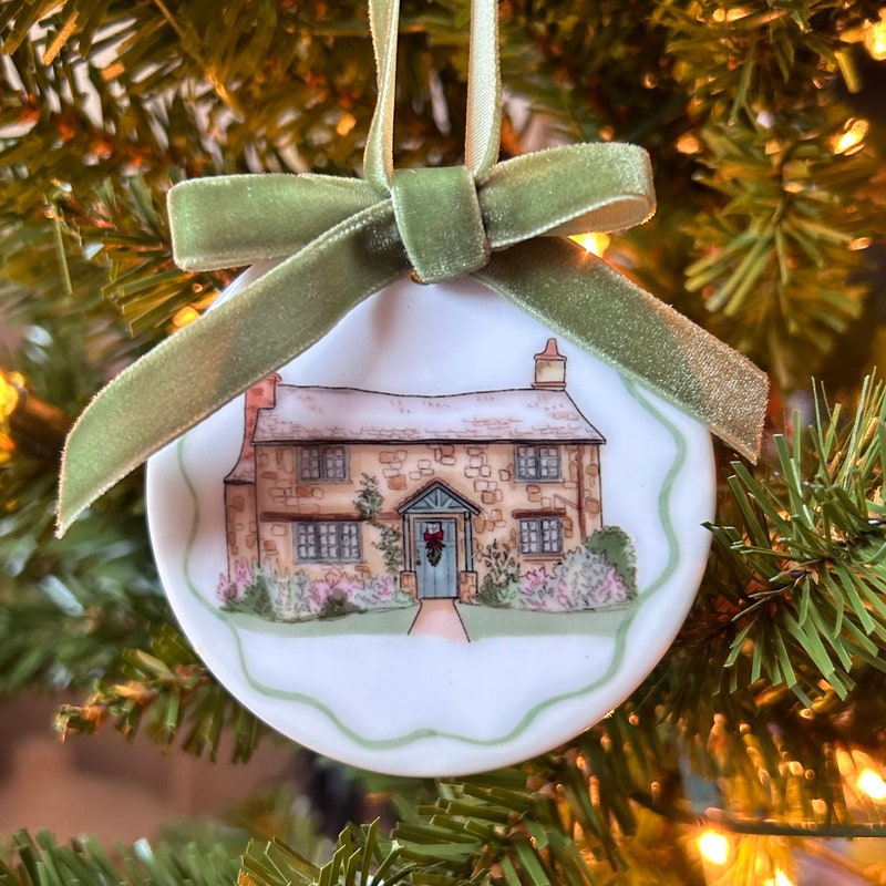 Cottage Ornaments - Etsy