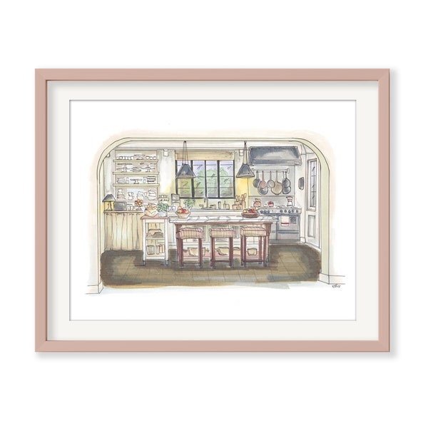 Iconic kitchen art print