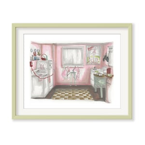 Sleepless in Seattle Kitchen Print