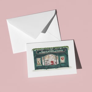 Hai posta - Biglietto di San Valentino / Biglietto di San Valentino "Shop Around the Corner" / Biglietto di Galentine