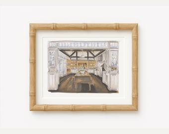 Practical Magic Kitchen Art Print