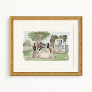 Owens Sisters Garden Breakfast – Practical Magic Movie Wall Art
