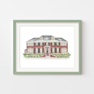 Home Alone House print