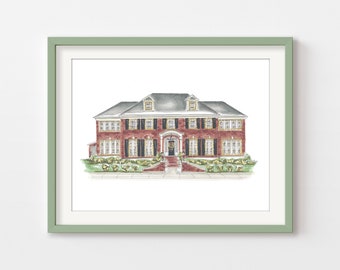 Home Alone House print