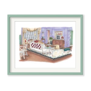 NYC Apartment art print