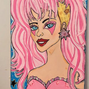 Jem Cartoon Character Painting