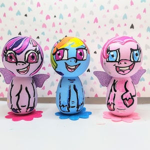 My Little Pony Inspired Peg Dolls