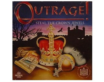 OUTRAGE GAME - Steal The Crown Jewels - The Official Tower of London Board Game