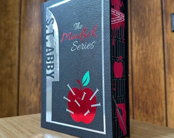 Die Mindf*ck Serie von S.T. Abby Rebound Buch mit Custom Schablonierten Spray / Airbrush Kanten (Custom Rebind) (Mindfuck Serie)