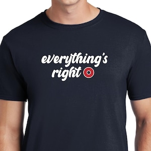 PHISH Everything&#39;s Right Navy Softstyle T-Shirt