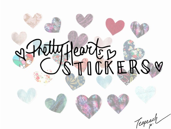 Rainbow, Heart & Love Stickers Found Here - Best Sticker Heart Assortment  Online!