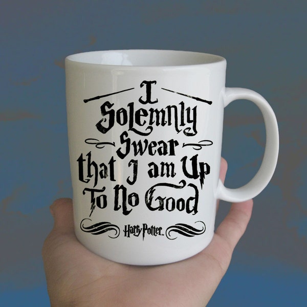 I Solemenly Swear Harry Potter Cup Mug - Made To Order