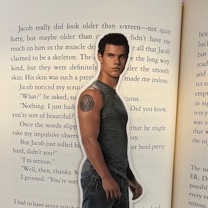 Jacob Black bookmark cutout