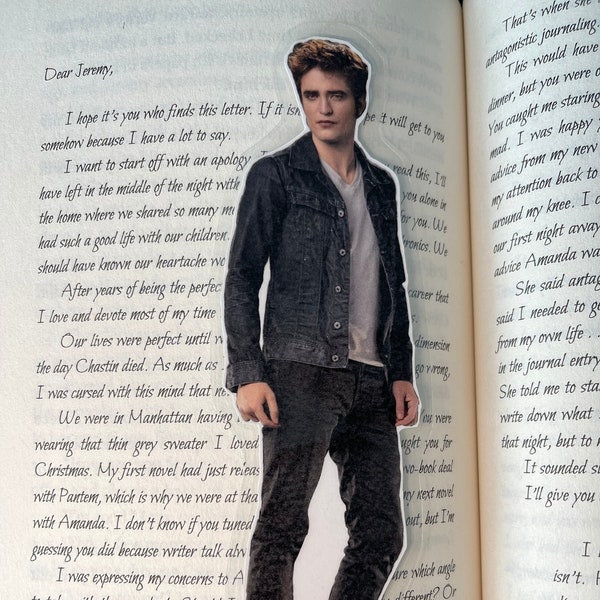 Edward Cullen Cardboard Cutout Etsy