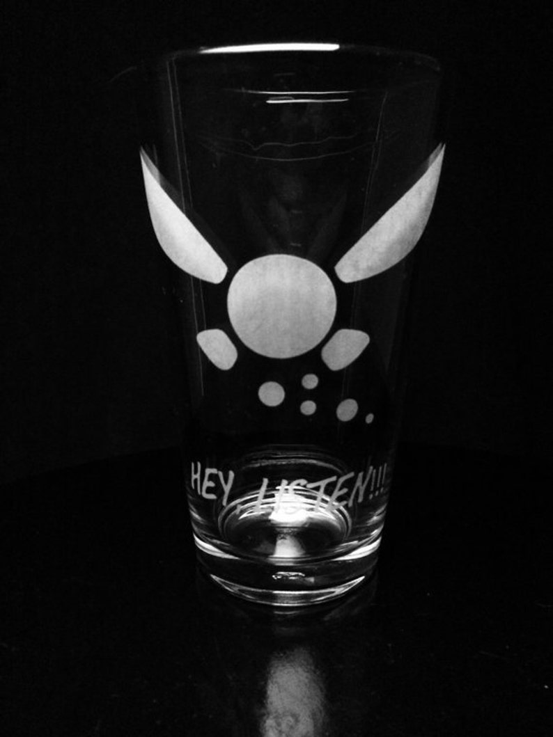 Legend of Zelda Pint Glass Set of 4 Etsy
