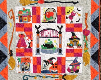 2023 Cackling Stitches Which Way to Witchville BOM