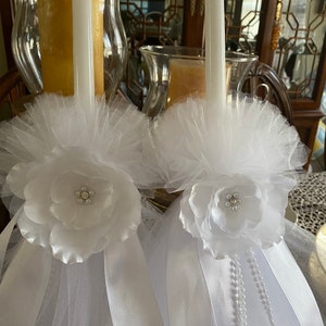 Baptism candles, wedding candles, orthodox baptism candles, decorated candles, candle taper, candle for baptism