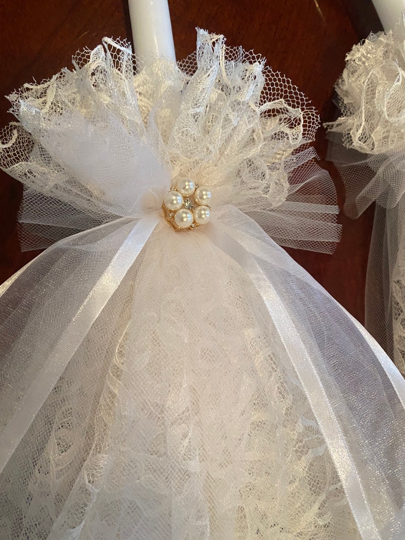 Baptism Candles Baptism Lambatha Lambada Baptism Candle Set Etsy