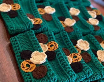 BULK ORDER DISCOUNT (5+) - Girl Scout Cookie Ear Warmer - Please Read Item Details! Orders under 5 will be refunded!