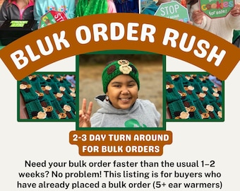 Rush Order – Girl Scout Cookie Ear Warmers