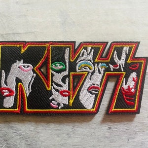 Kiss Rock Gods Sublimation Iron On Patch - Officially Licensed 058-I