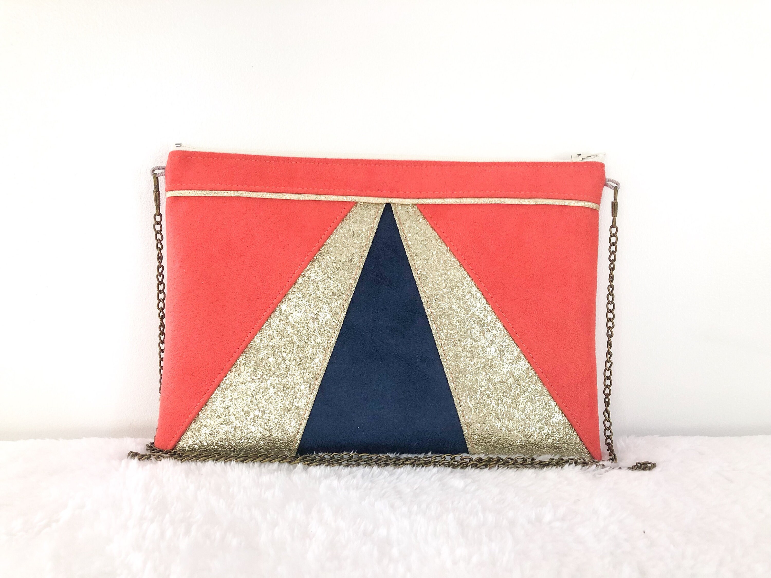 gold clutch bag accessorize