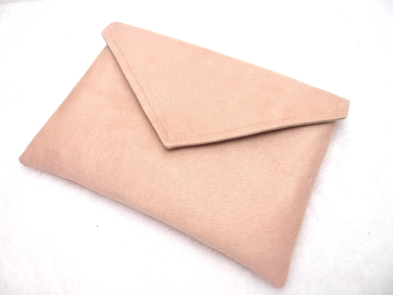 Pochette rose poudr?�e pochette soir?�e mariage rose pastel | Etsy