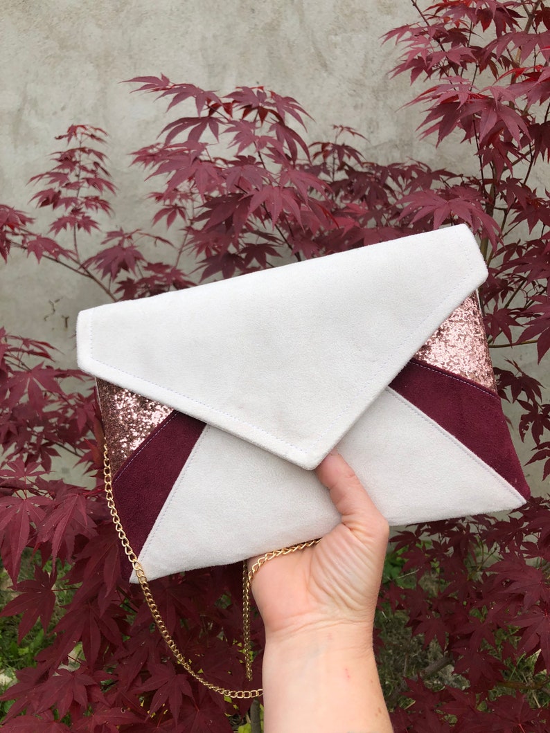 Pochette personalizzata ideale per una serata o un matrimonio immagine 6