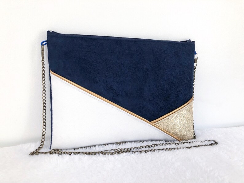 navy blue evening bag