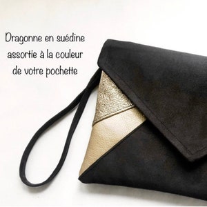 Abend-Clutch, anpassbare Clutch, individuelle Hochzeits-Clutch, anpassbare farbige Clutch-Tasche, ThéaLouise Bild 4