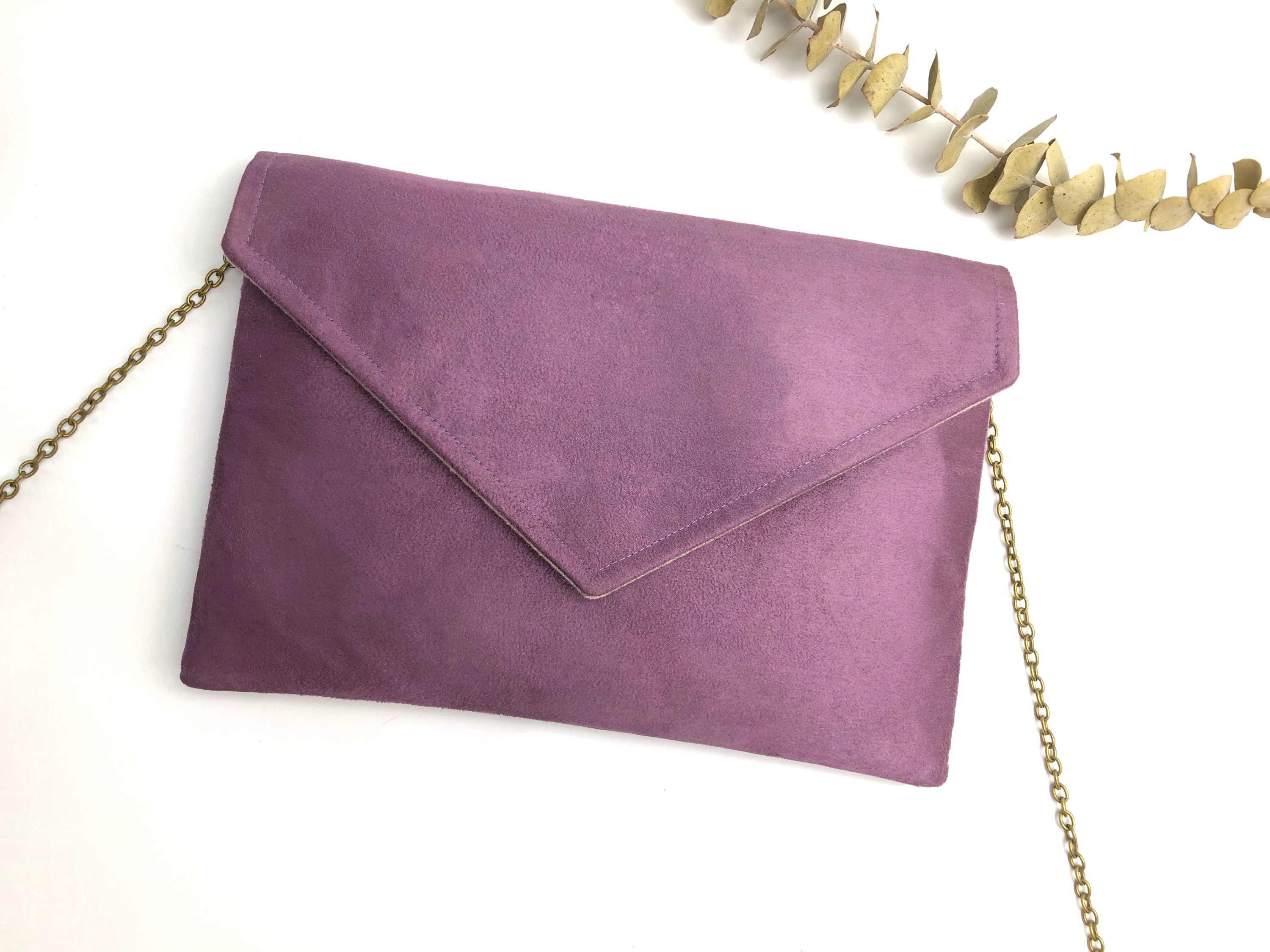 Women s Clutch Bag Wedding Purple Mauve Lilac Bridesmaid Evening Etsy Ireland
