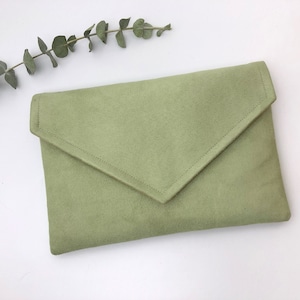 Sac pochette vert sauge parfaite pour mariage demoiselles dhonneur soirée image 4