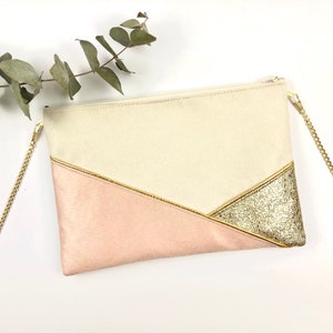 Pochette da sera, Pochette personalizzabile, Pochette da sposa personalizzata, Pochette dal colore personalizzabile, ThéaLouise immagine 7