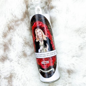Madonna Pop Culture Votive Candle
