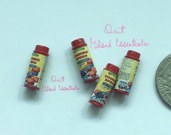 Miniature Cooking Spray I Miniature 1:12 Scale Cooking Accessories I Miniature 1 12 Scale Pan Spray