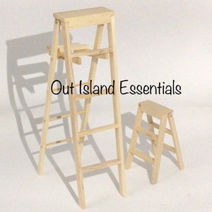 Échelle miniature pour maison de poupée I Échelle domestique miniature I Accessoires miniatures I Fournitures de bricolage pour maison miniature