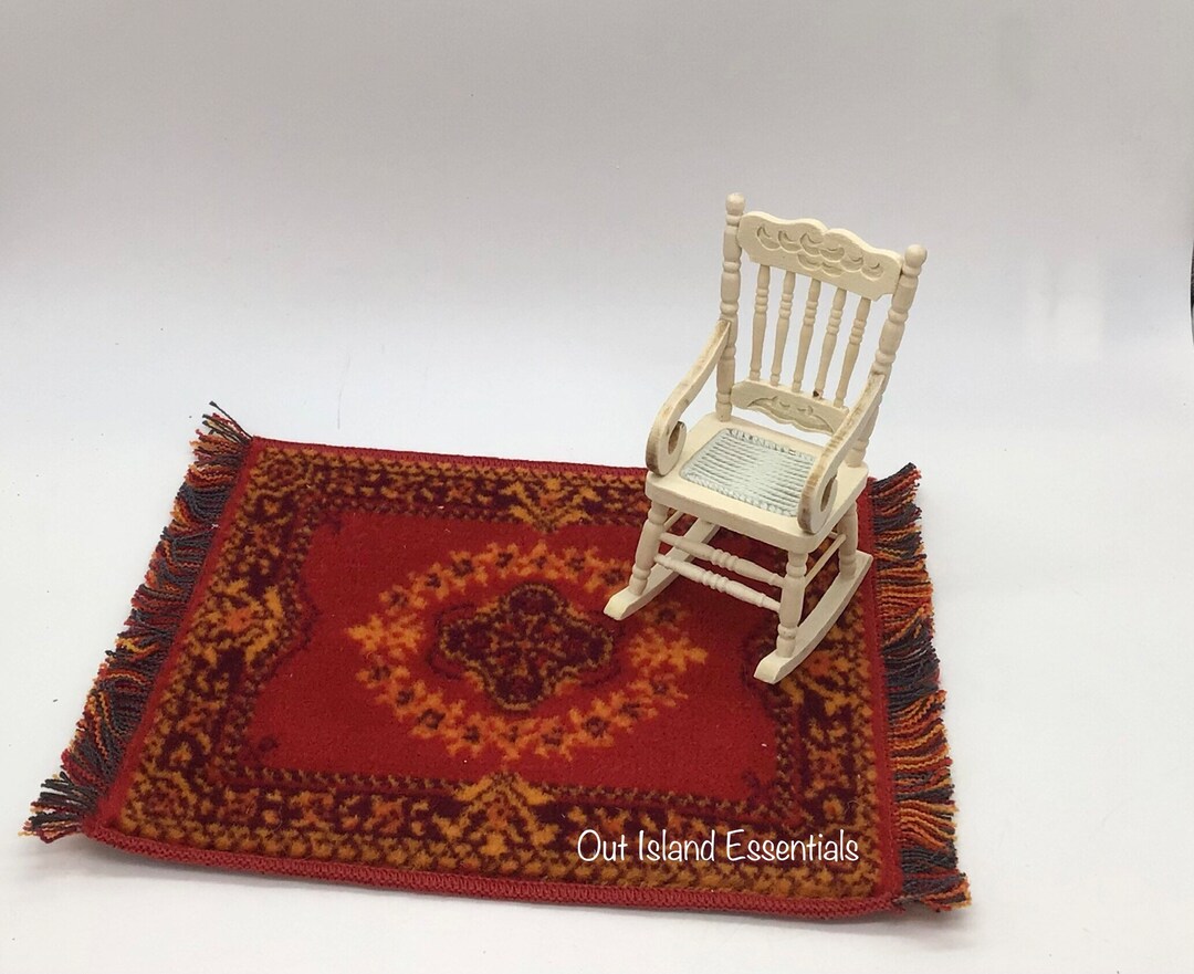 Miniature Area Rug | Miniature Accent Carpet | Dollhouse Area Rug ...