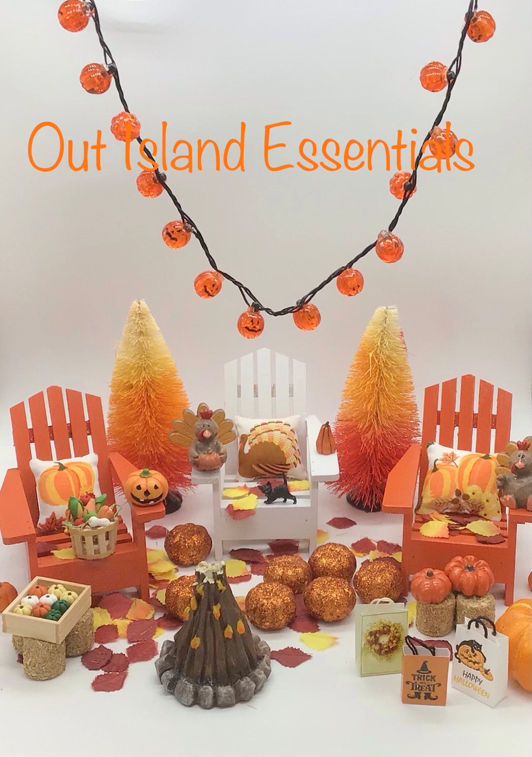 Dollhouse Miniature Fall Decor I Miniature Dollhouse Fall and Autumn I ...