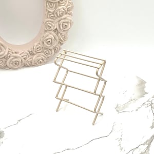 Dollhouse Miniature Drying Rack I Miniature Clothes Rack I Miniature Accessories I Miniature Laundry Supplies